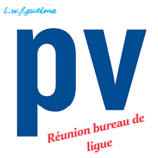 PV/REUNION BUREAU DE LIGUE N°01